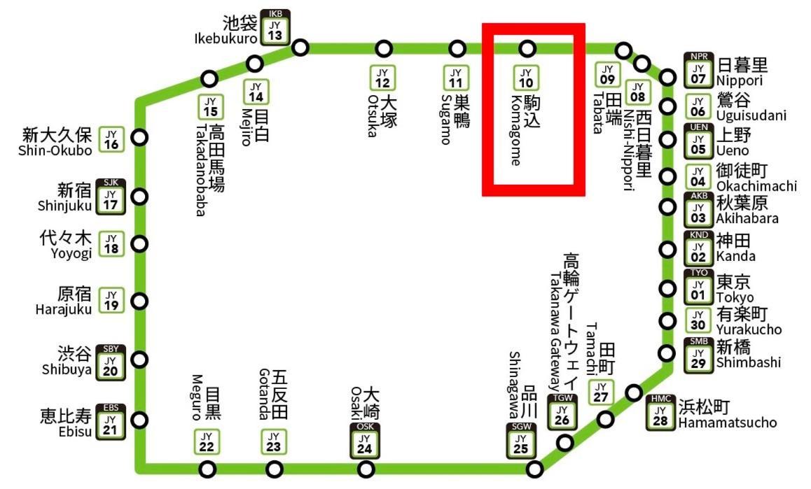 2F京都新装修日式房间jr山手线步行1Min地铁直达新宿池袋上野东京站 Tóquio Exterior foto